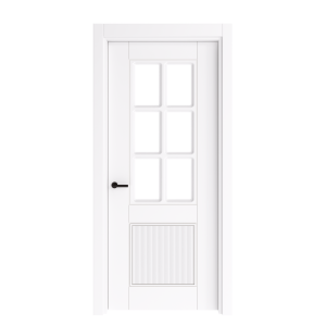 Glazed Lacquered Interior Door | Eurasia Door Turkey