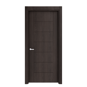 Dark color PVC Coated Interior Door