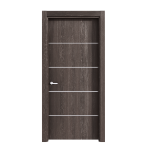 PVC Wrapped Mdf Surface Interior Door