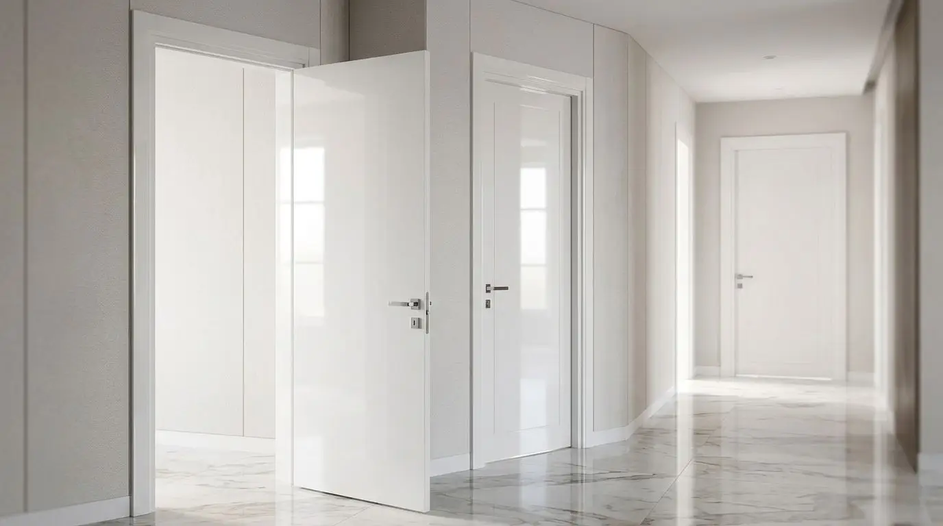 Lacquered Interior Doors - Premium Matte and Gloss Finishes | Eurasia Door Turkey
